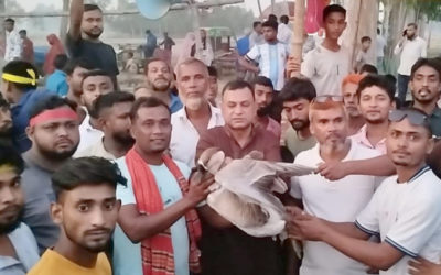 ঘোড়াঘাটে শতবর্ষী ‘তান্ত্রিক পাতা খেলা’
