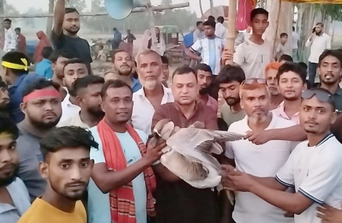 ঘোড়াঘাটে শতবর্ষী ‘তান্ত্রিক পাতা খেলা’