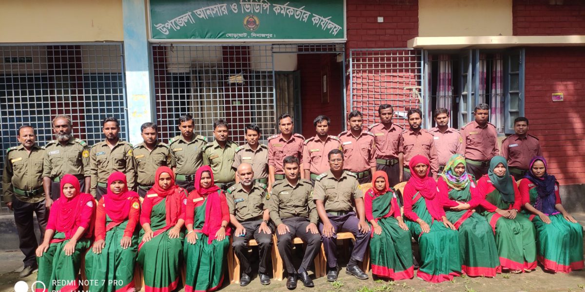 ঘোড়াঘাটে দুর্গাপূজায় ২৪৩ আনসার-ভিডিপি মোতায়েন
