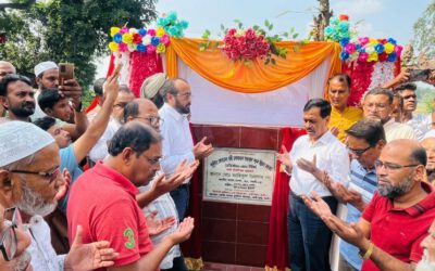 নওগাঁয় ৪টি পৃথক গ্রামীণ সড়ক উন্নয়ন কাজের উদ্বোধন করলেন সাংসদ জাহিদুল ইসলাম ধলু
